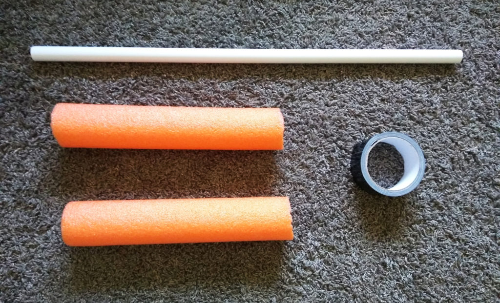 DIY pool noodle ninja swords My Silly Squirts