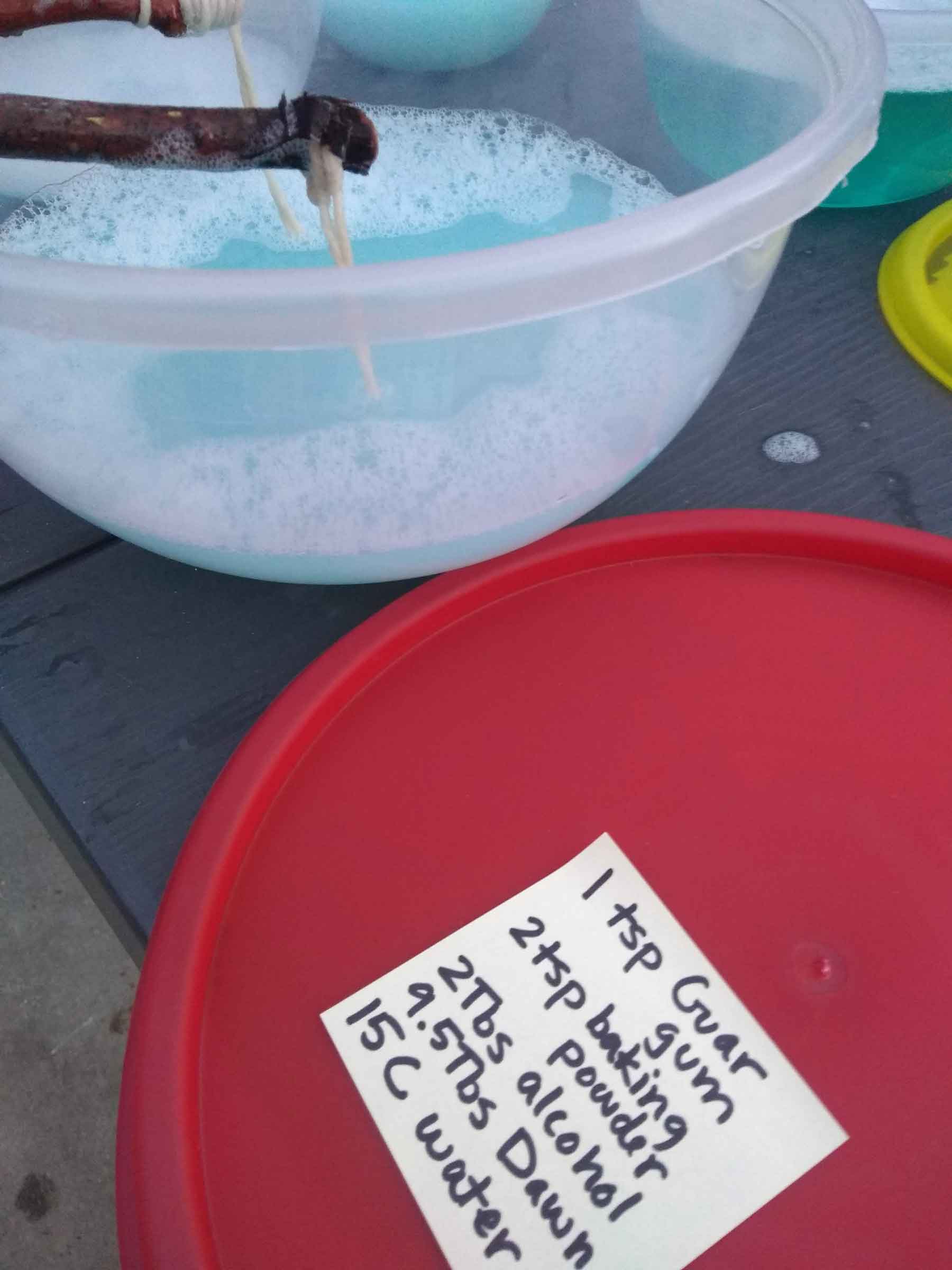 I found the best giant bubble recipe. Here are the results. - My Silly ...