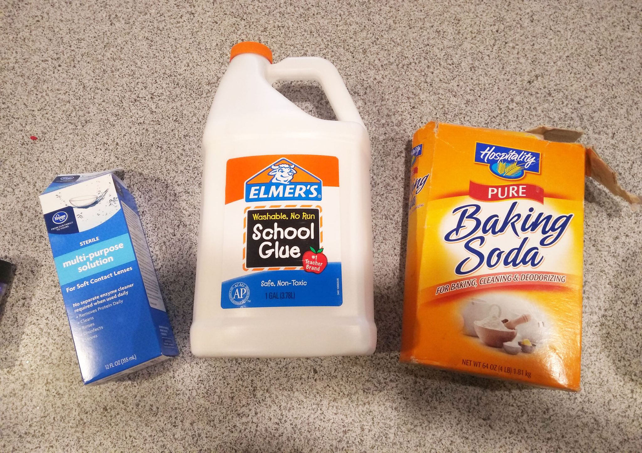 Three-ingredient slime in three minutes - My Silly Squirts