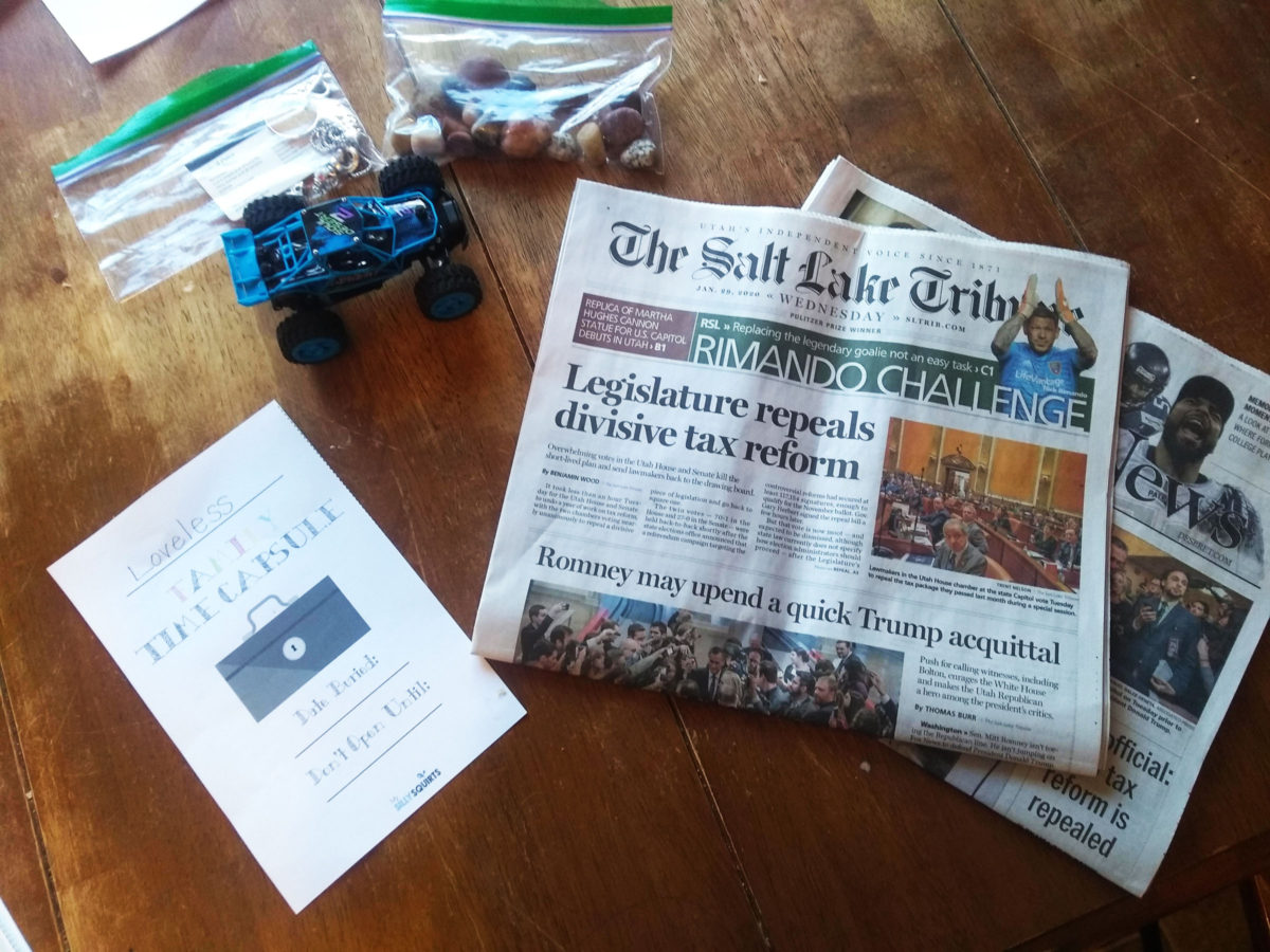 How to build a fun Family Time Capsule My Silly Squirts