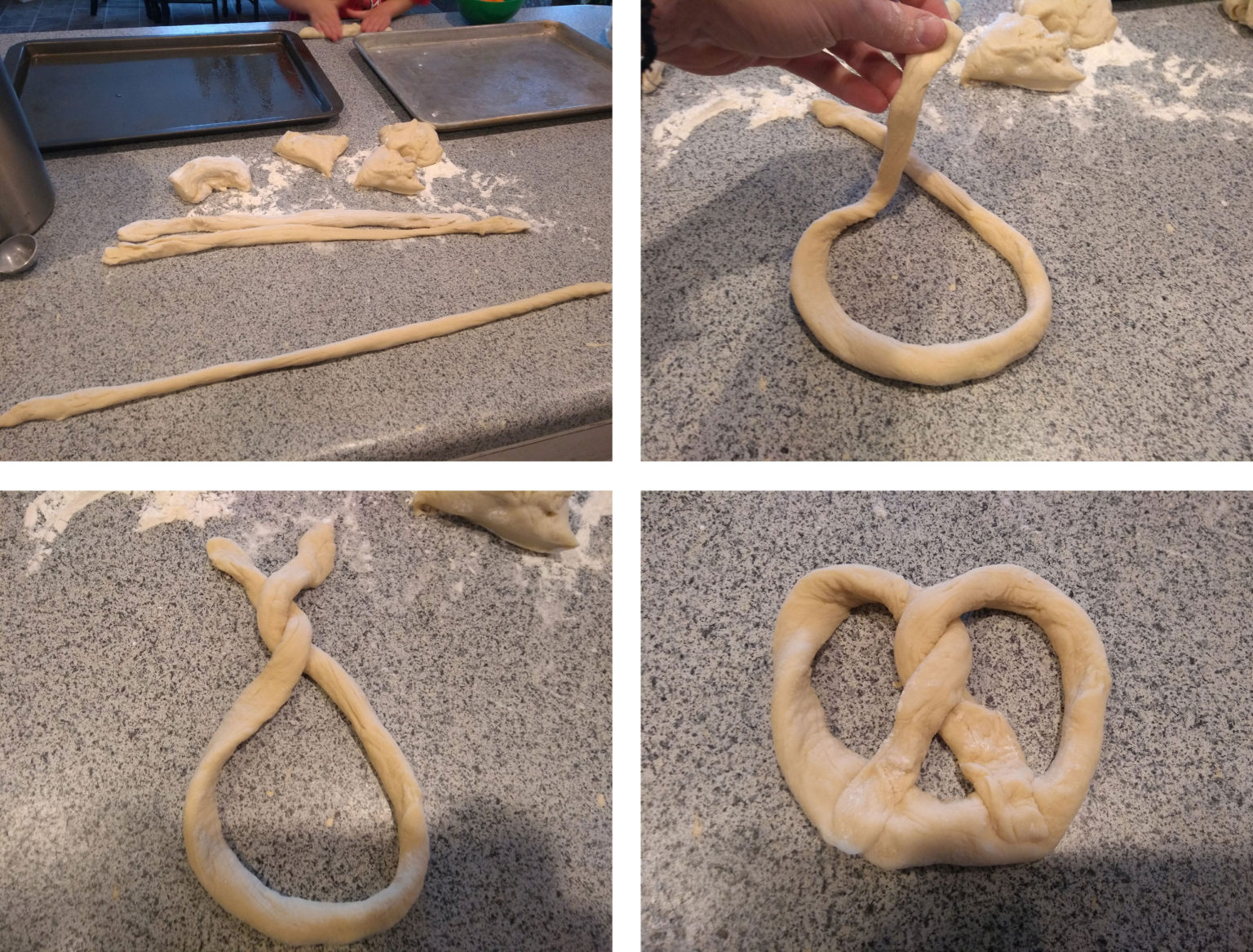 How to make addicting mall pretzels at home - My Silly Squirts