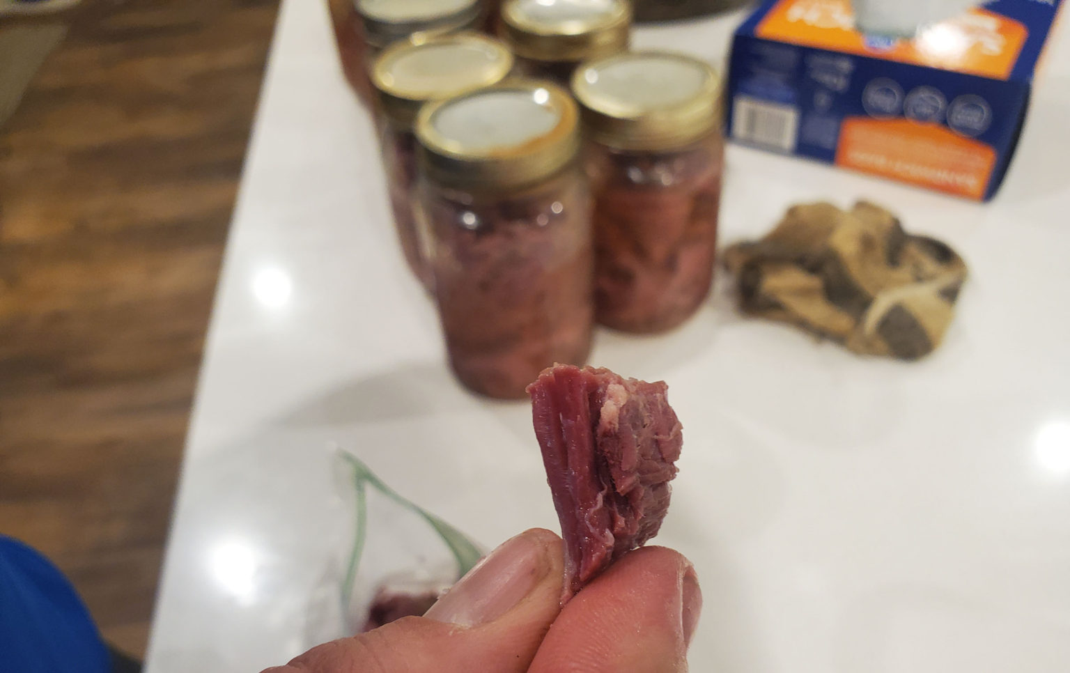 Three easy steps to bottled deer meat that doesn't taste gamey My