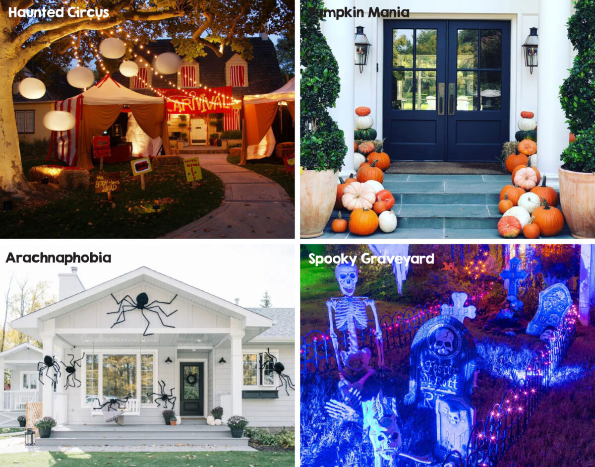 30+ easy Halloween decoration ideas for your house - My Silly Squirts
