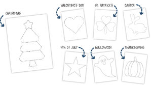 Pin poke pages for kids