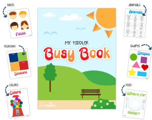Toddler Busy Book cover page