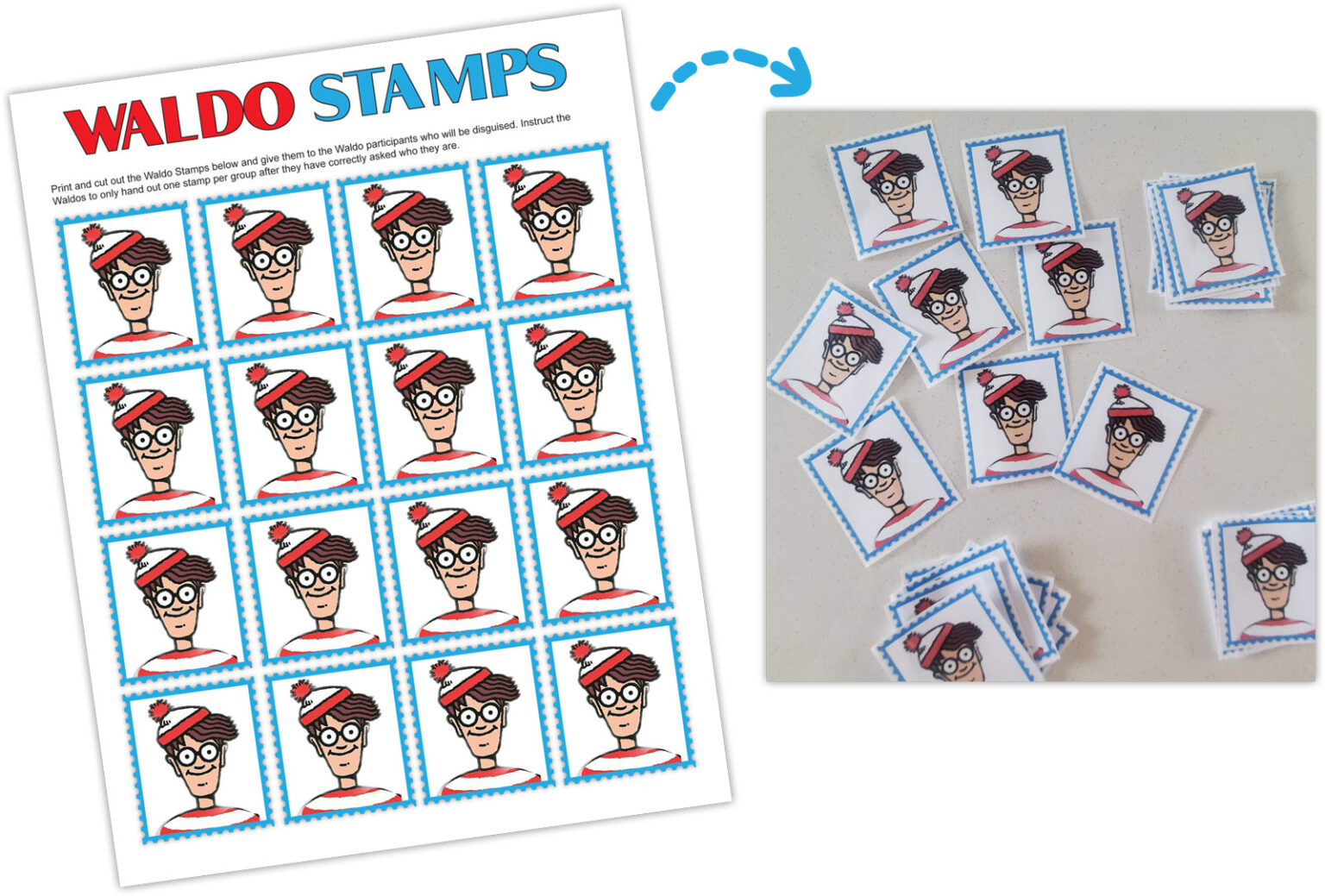 How to throw a Where's Waldo youth activity (printable PDF included ...