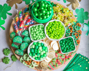 St. Patrick's Day Snack Board