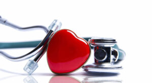 Heart and a stethoscope