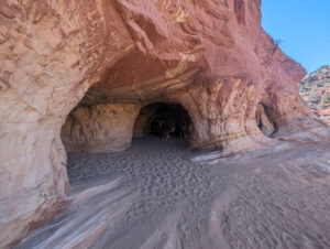 Sand Caves near Kanab Utah