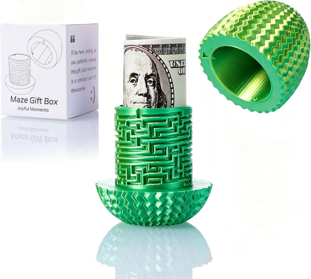 Maze puzzle gift box