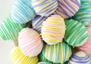 Easter oreo cookie balls