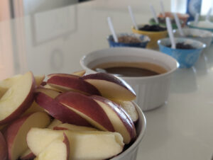 Caramel Apple Nacho Bar