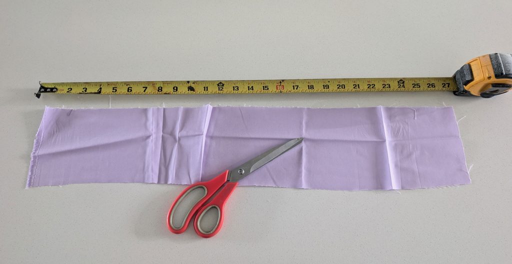 Cut your fabric