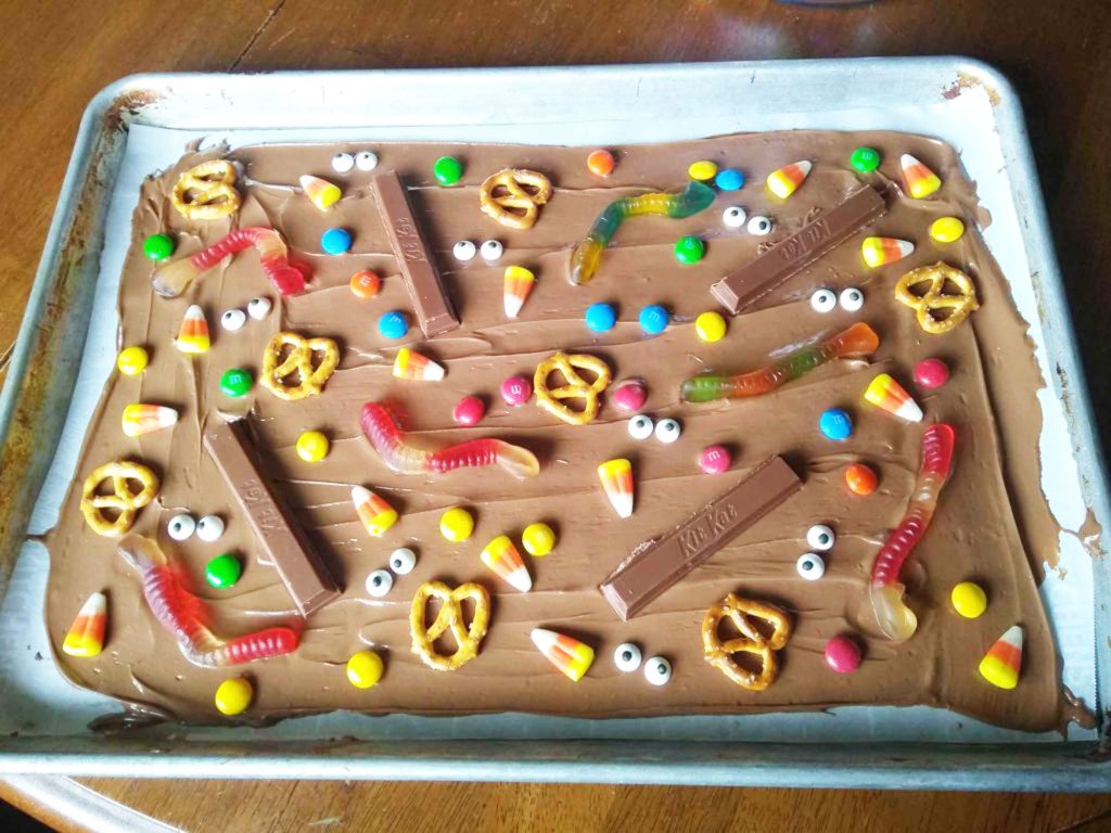 Halloween bark