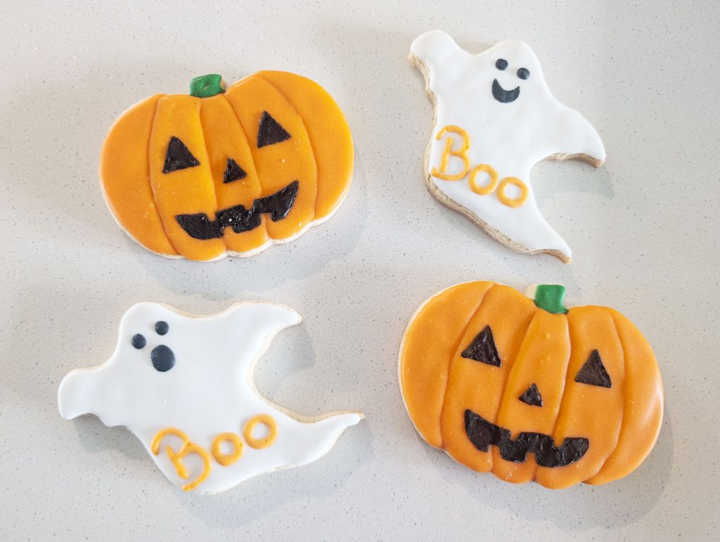 Halloween sugar cookies