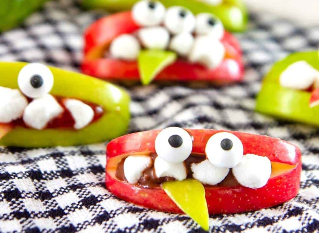 Apple monster bites
