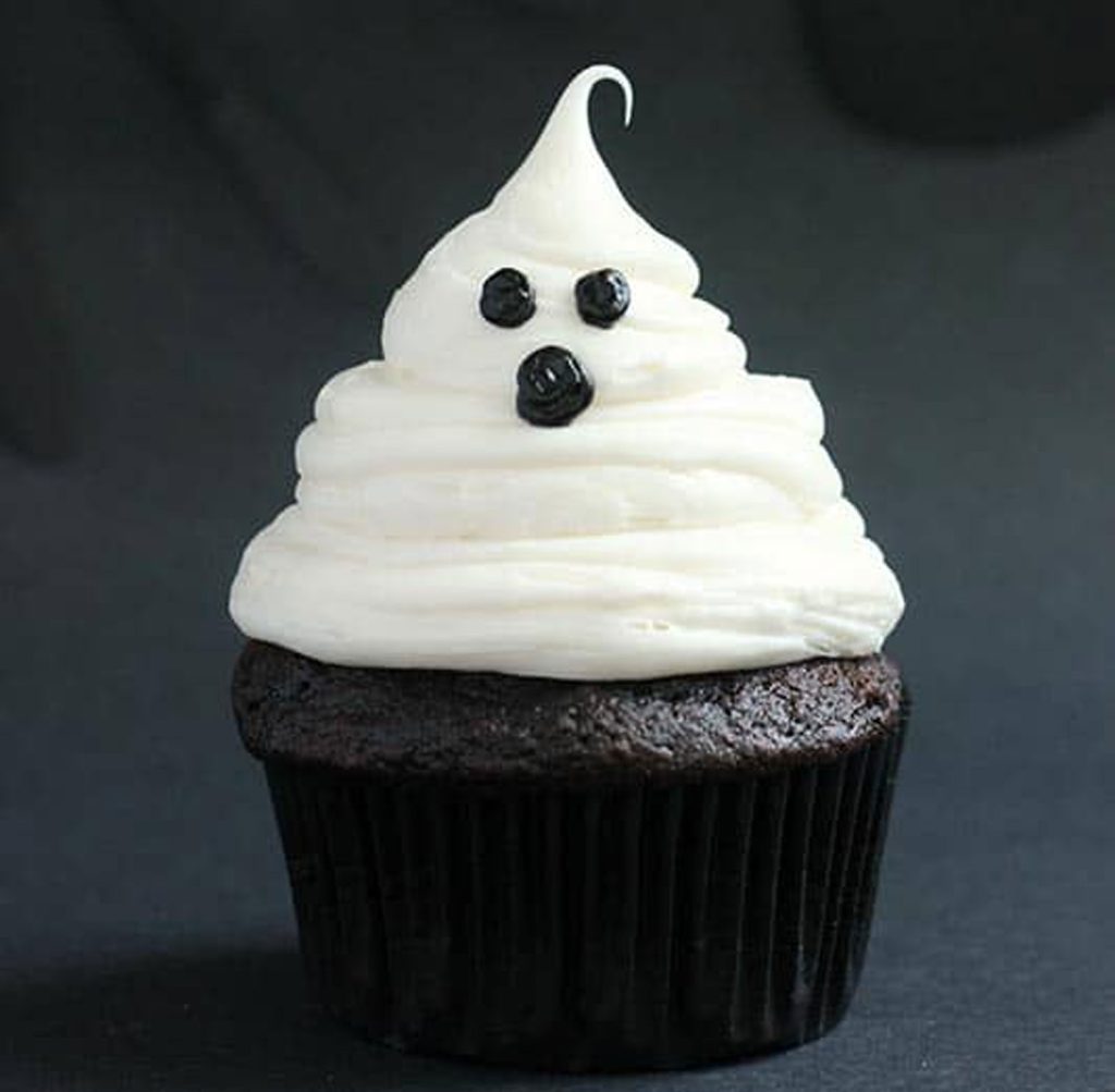 Ghost cupcakes
