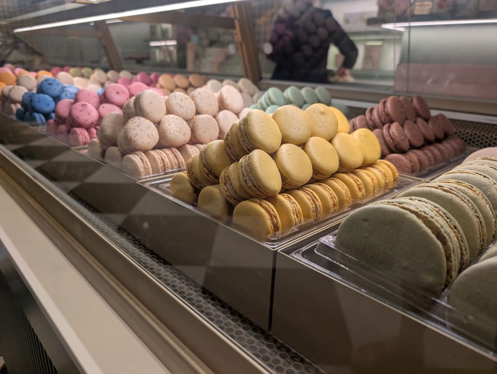 Macrons at Hudson Yards
