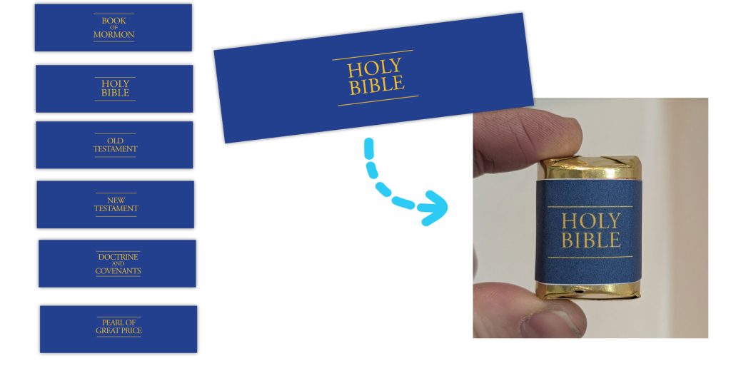 Various scripture wrappers