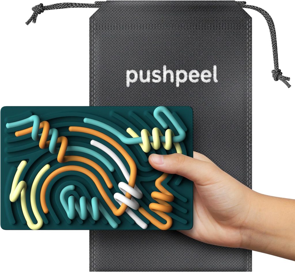 Push Peel sensory activity board