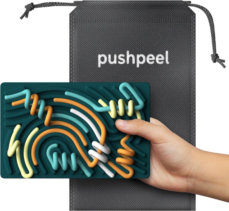 Push Peel sensory activity board