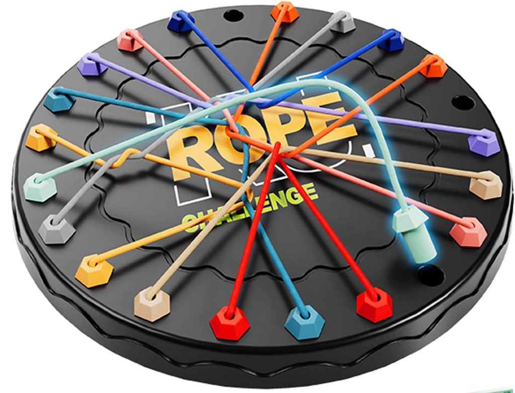Rope untangled puzzle game