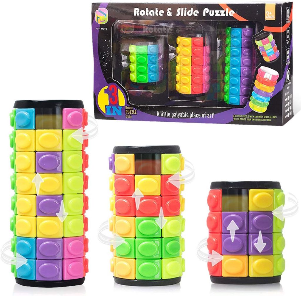 Rotate and slide puzzle
