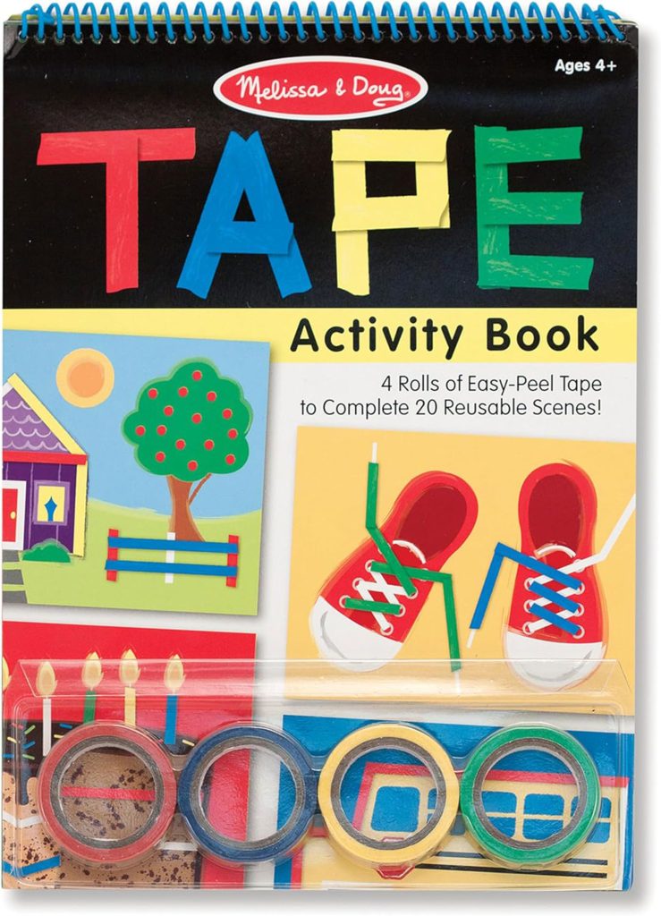 Tape activity book