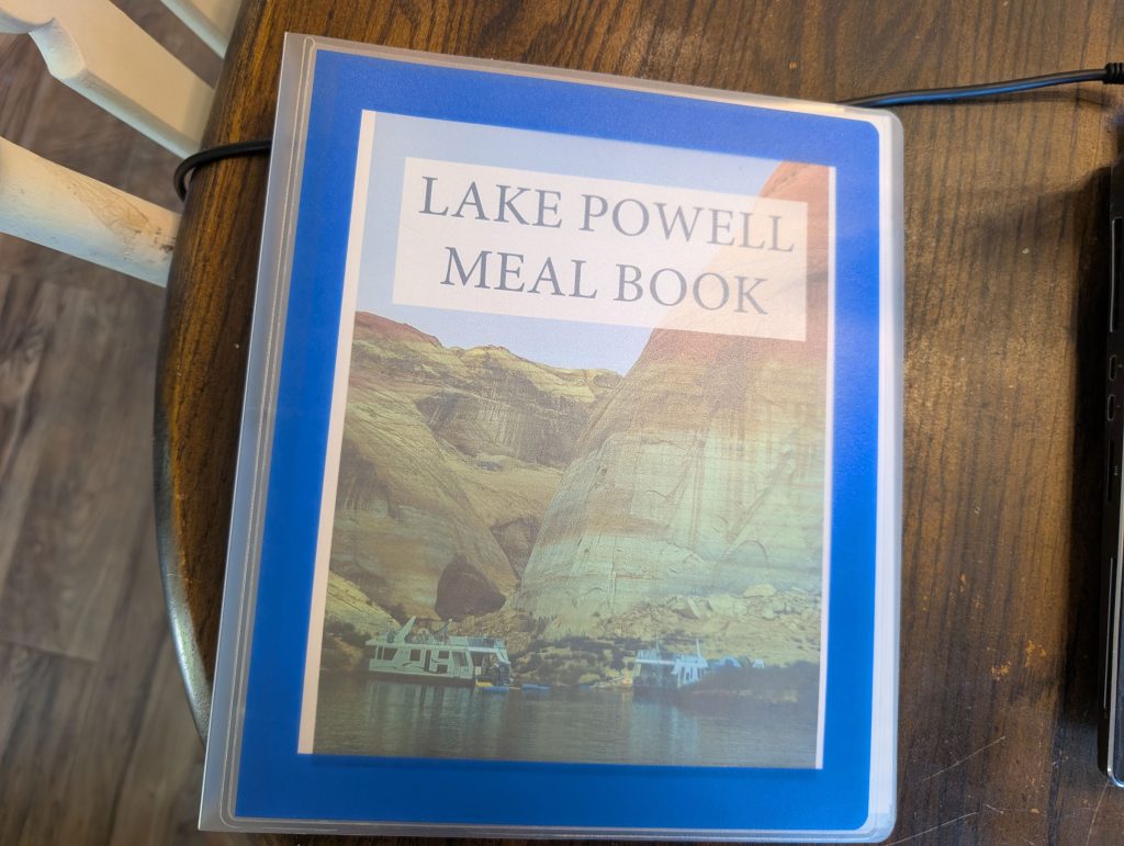 Family Reunion Meal Book