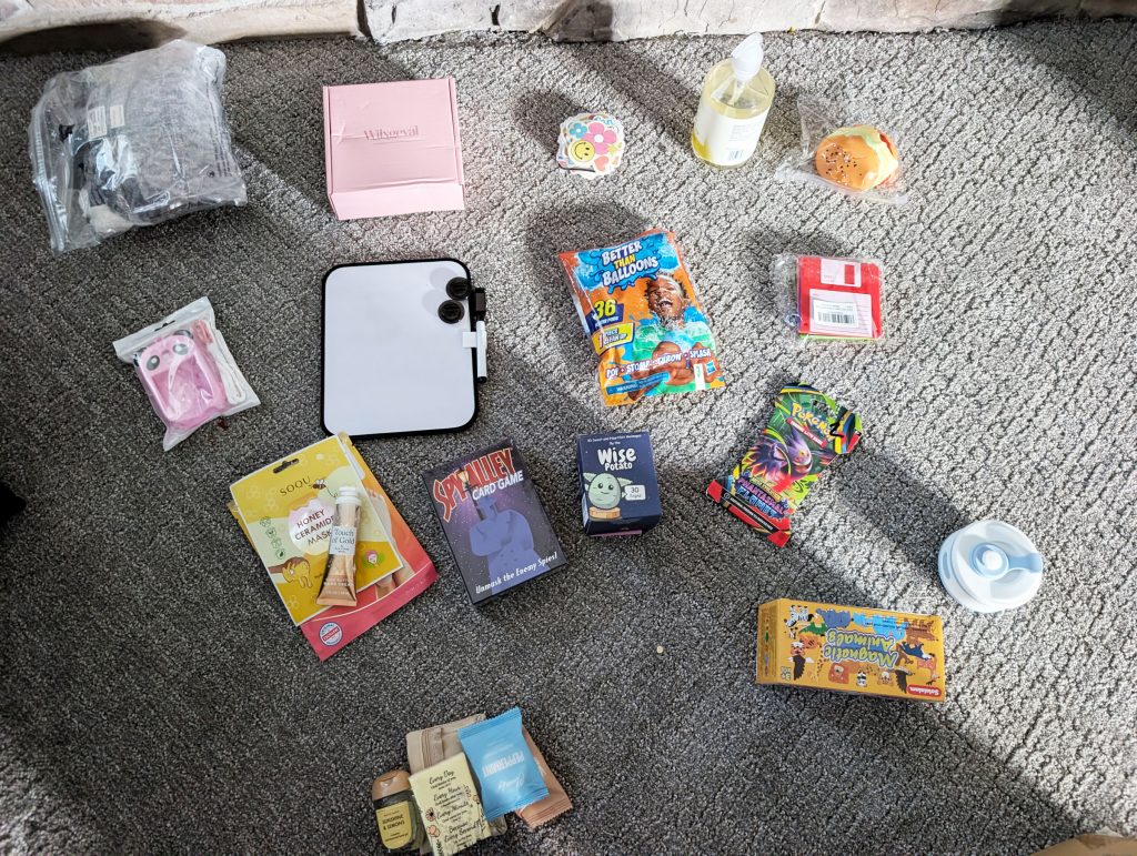 Unwrapped gifts for the exchange game