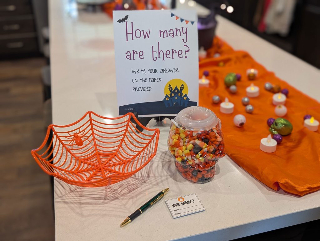 Candy guessing jar