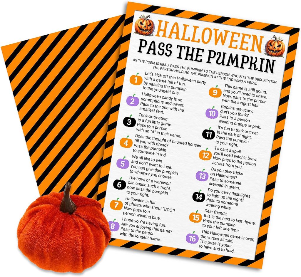 Pass the Pumpkin game